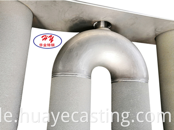 Centrifugal Casting U Type Heat Resistant Wear Resistant Heat Treatment Radiant Tube For Rolling Mill3